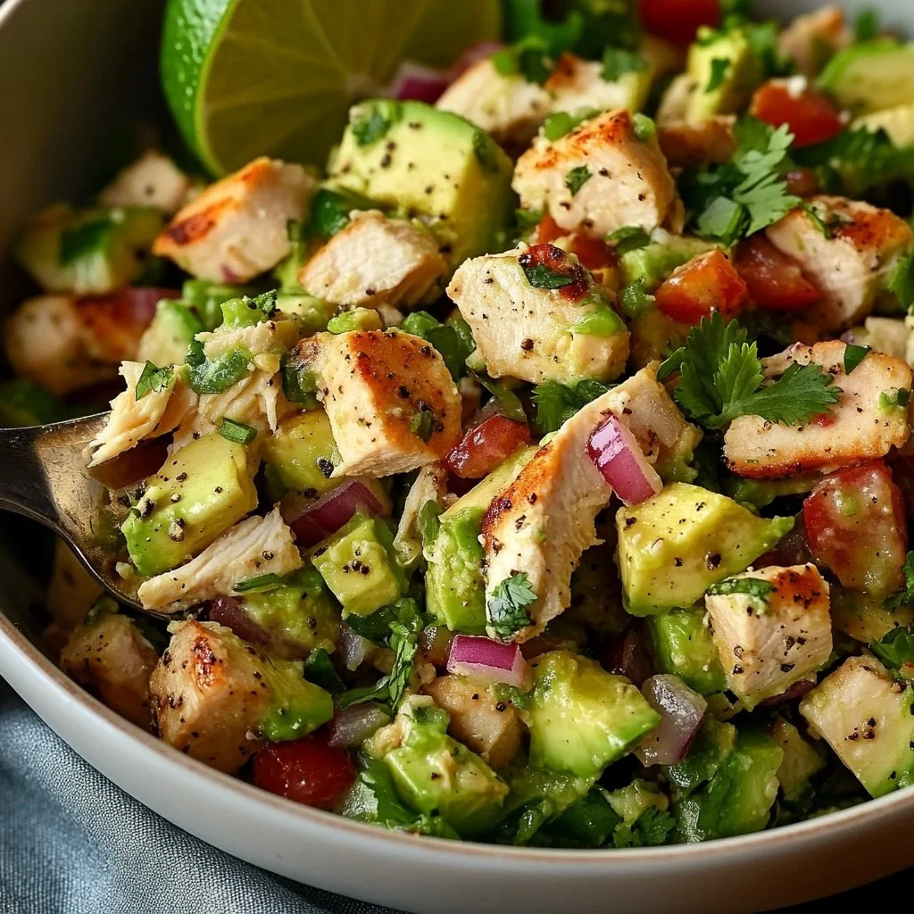 Avocado Chicken Salad