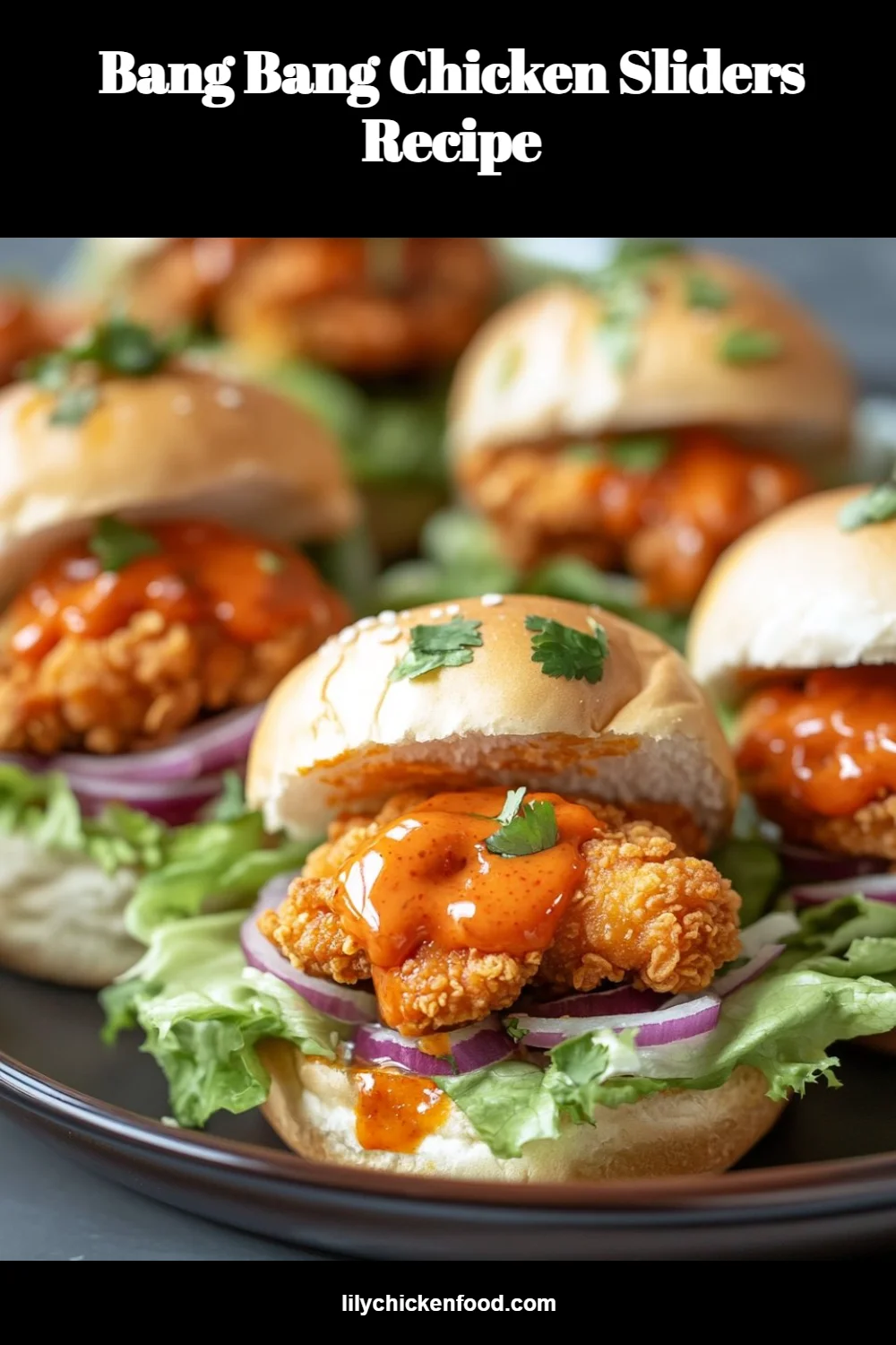 Bang Bang Chicken Sliders Recipe