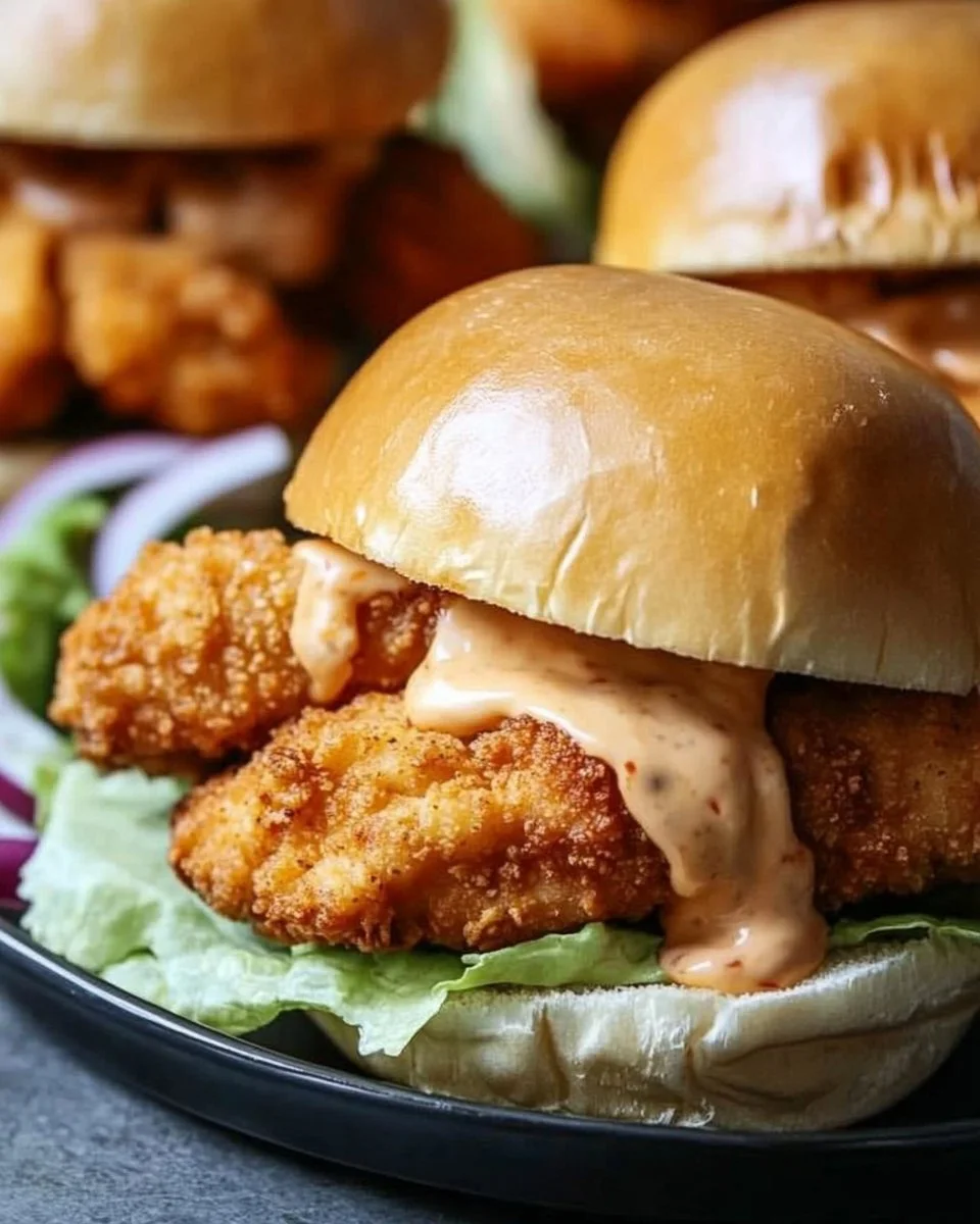Bang Bang Chicken Sliders Recipe