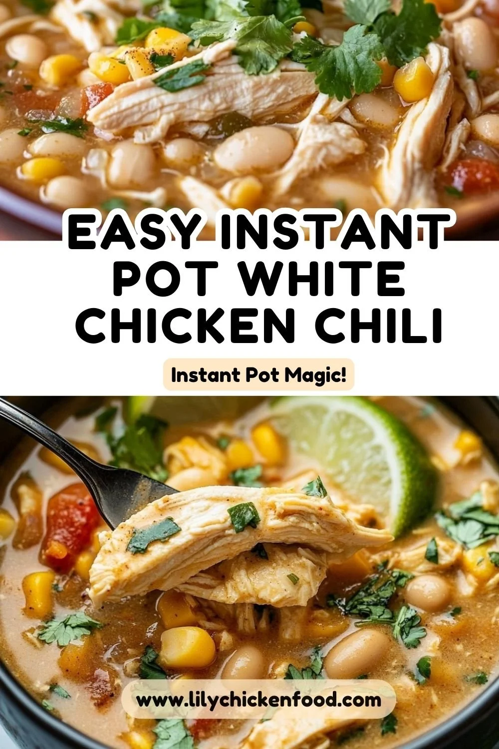 Instant Pot White Chicken Chili