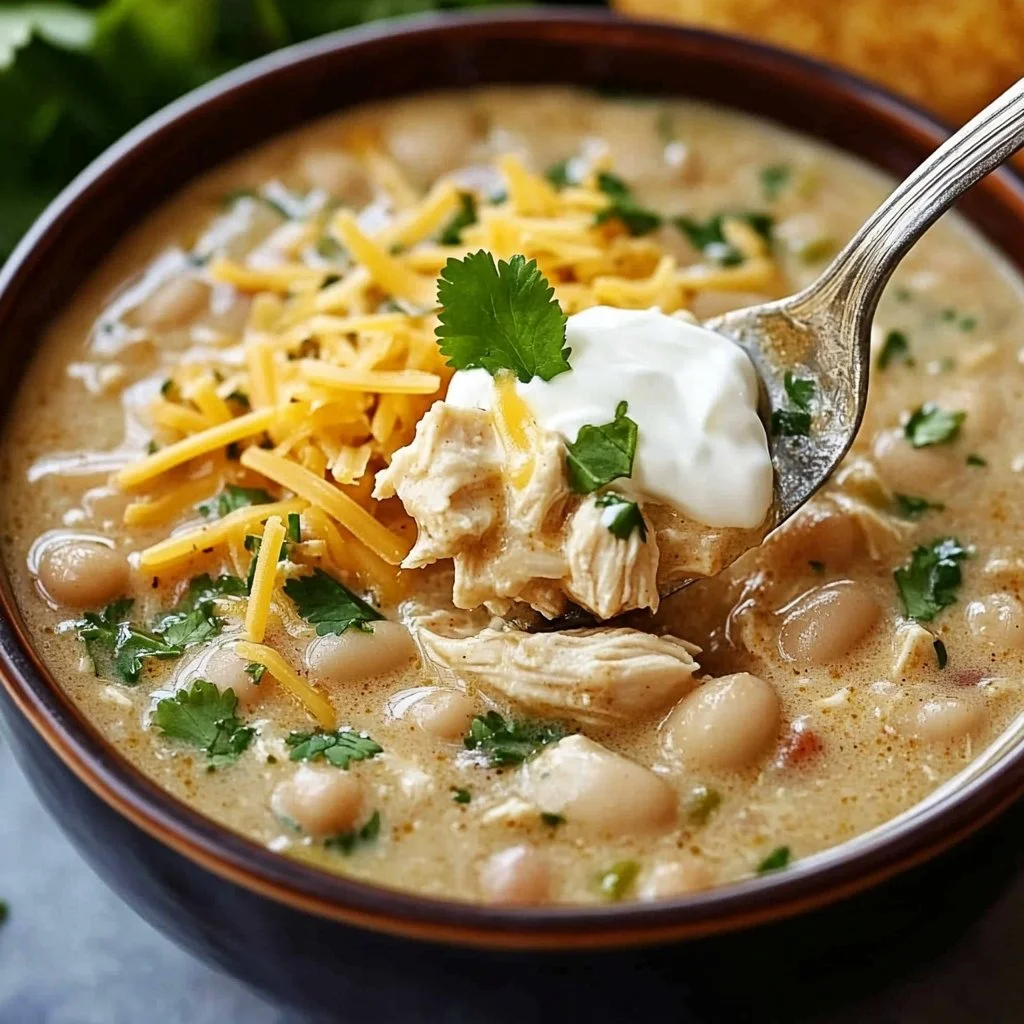 Creamy White Chicken Chili
