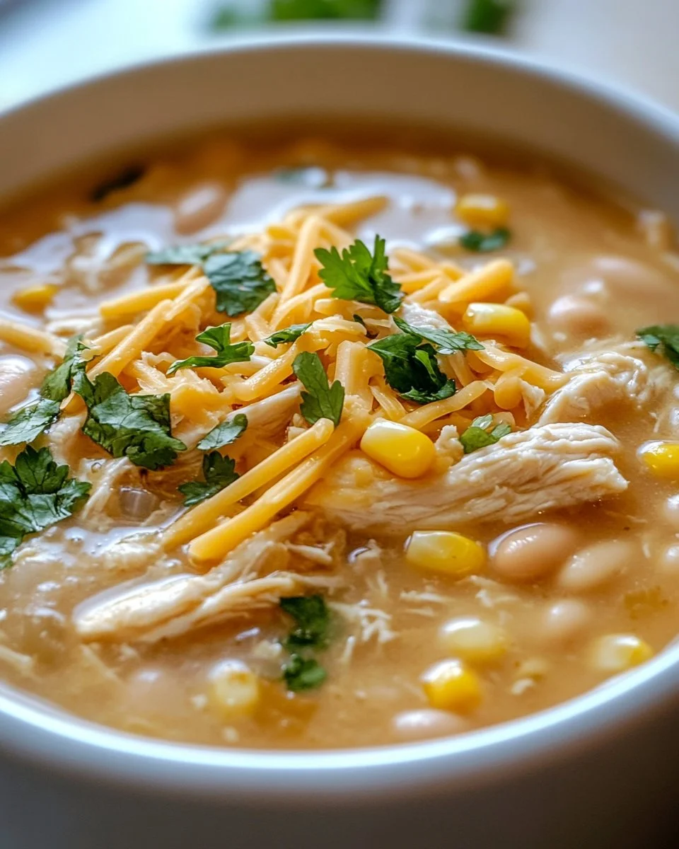 Crockpot White Chicken Chili