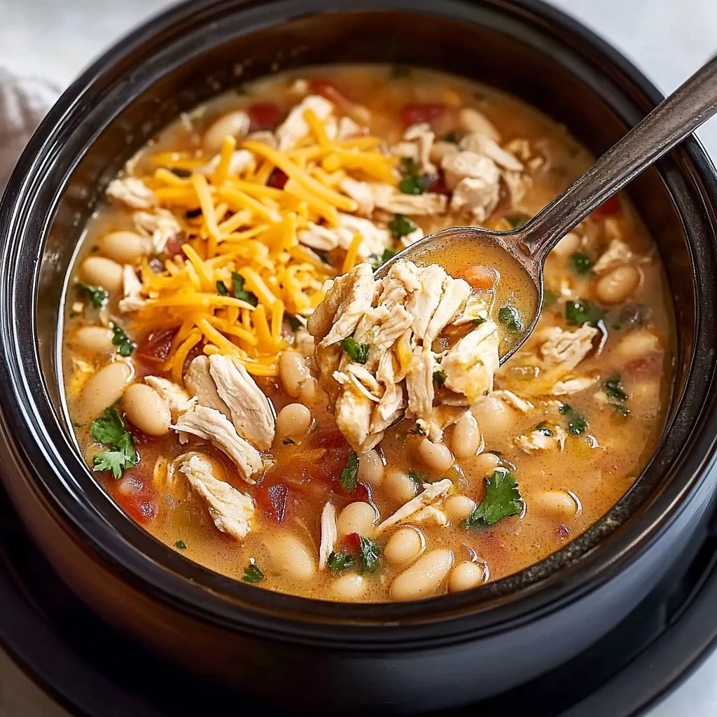 Crockpot White Chicken Chili