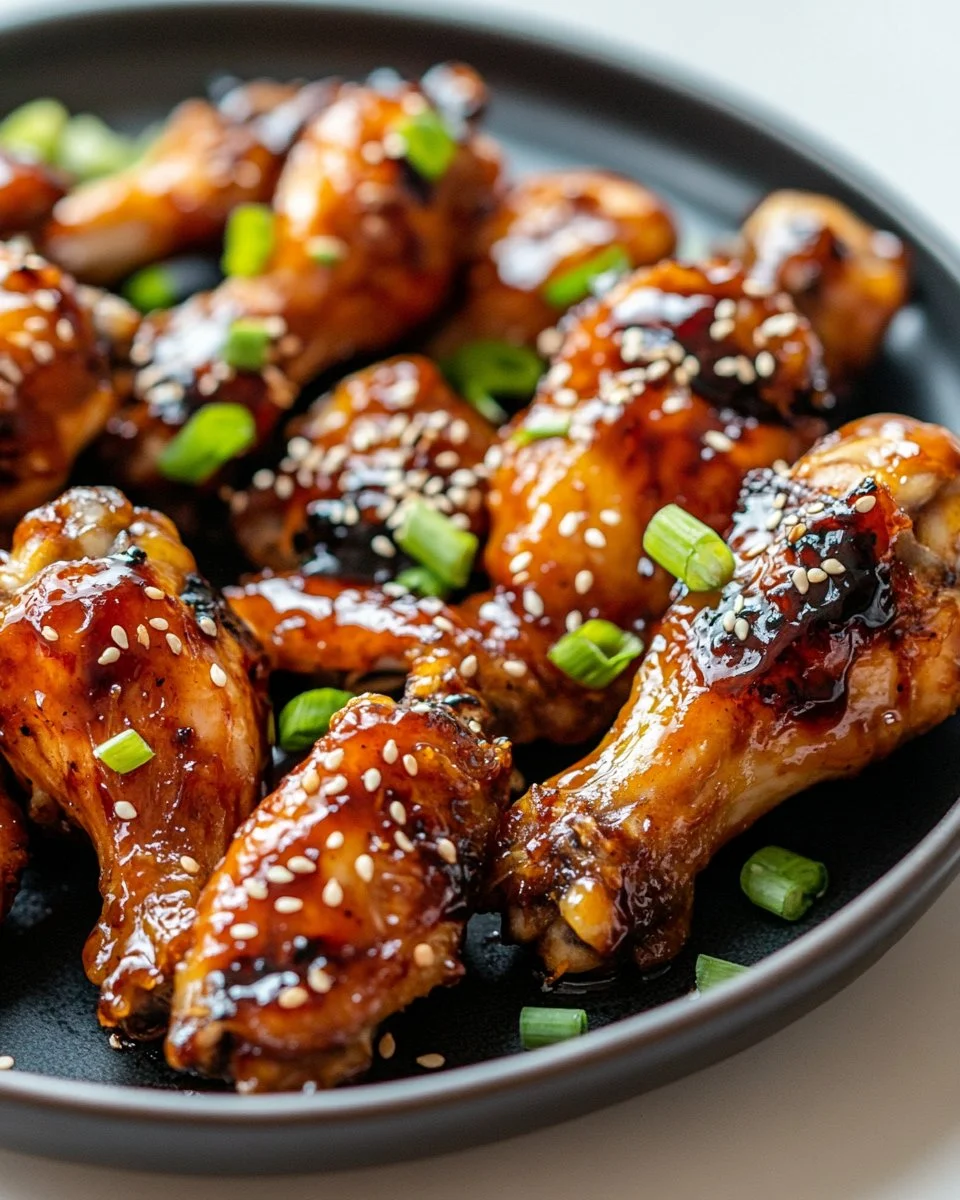Sticky Pineapple-Teriyaki Chicken Wings