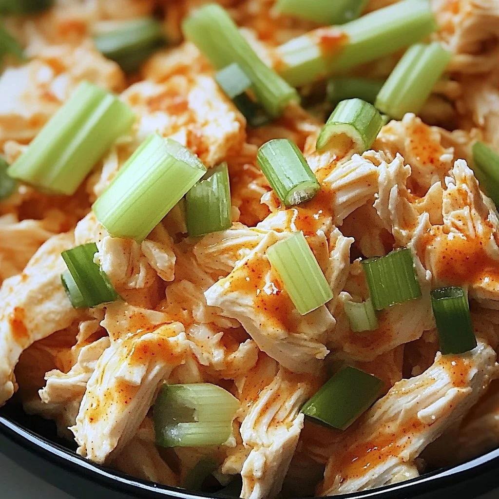 Buffalo Chicken Salad High Protein