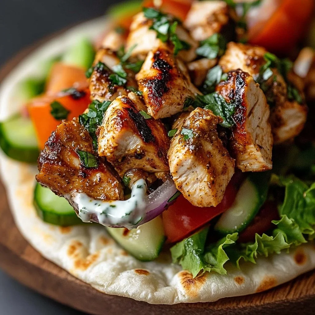 Chicken Shawarma with Garlic Sauce