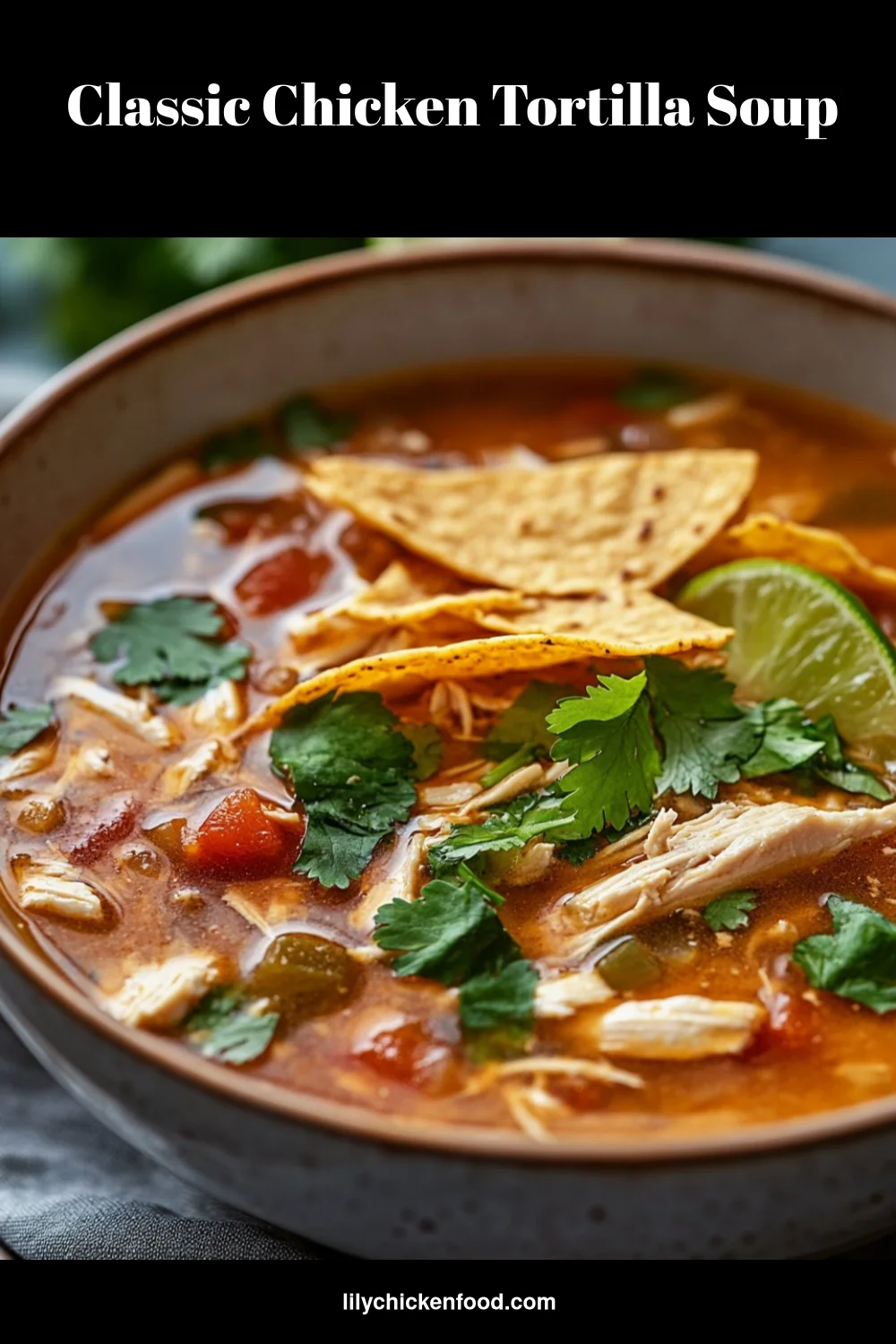 Classic Chicken Tortilla Soup