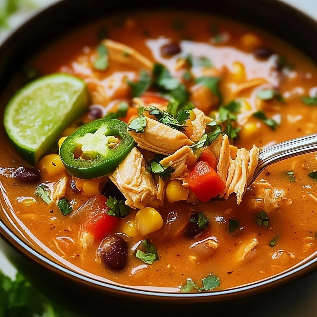 Classic Chicken Tortilla Soup