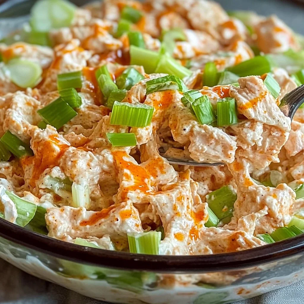 Delicious Buffalo Chicken Salad