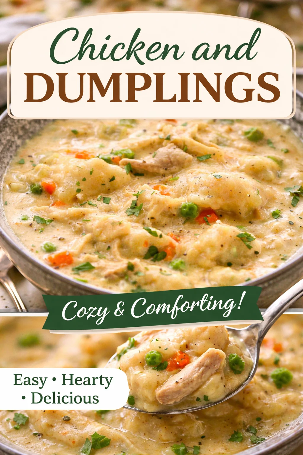 Delicious Homemade Chicken and Dumplings Everyone Will Love