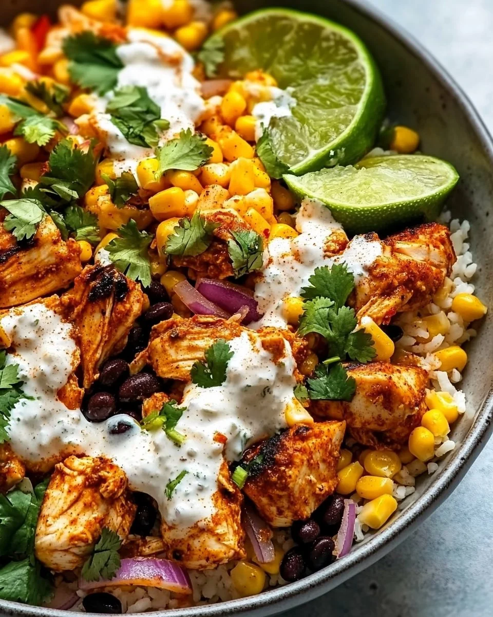 Easy Street Corn Chicken Bowl