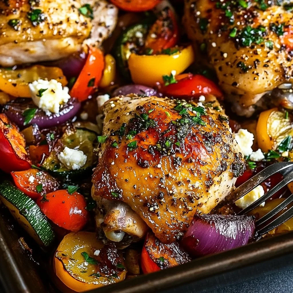 Greek Sheet Pan Chicken