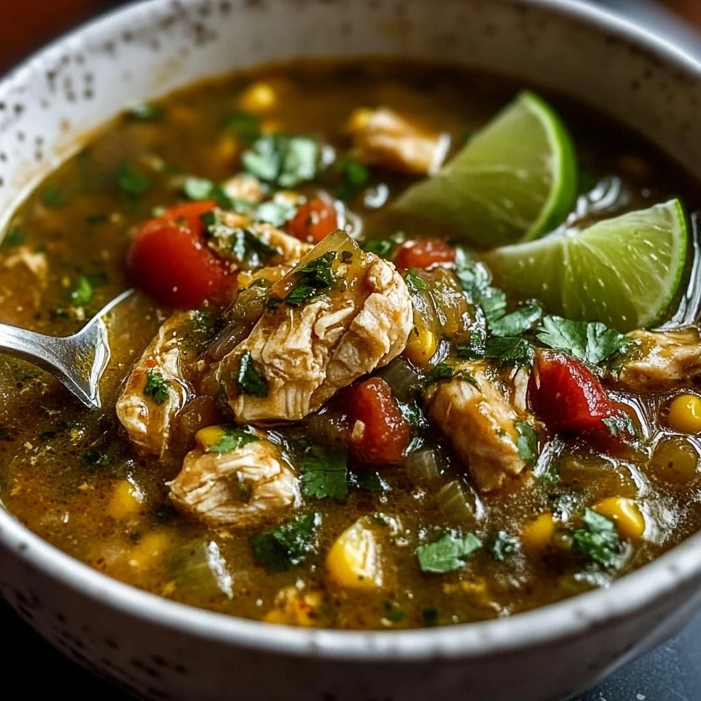 Green Chile Chicken Stew Recipe