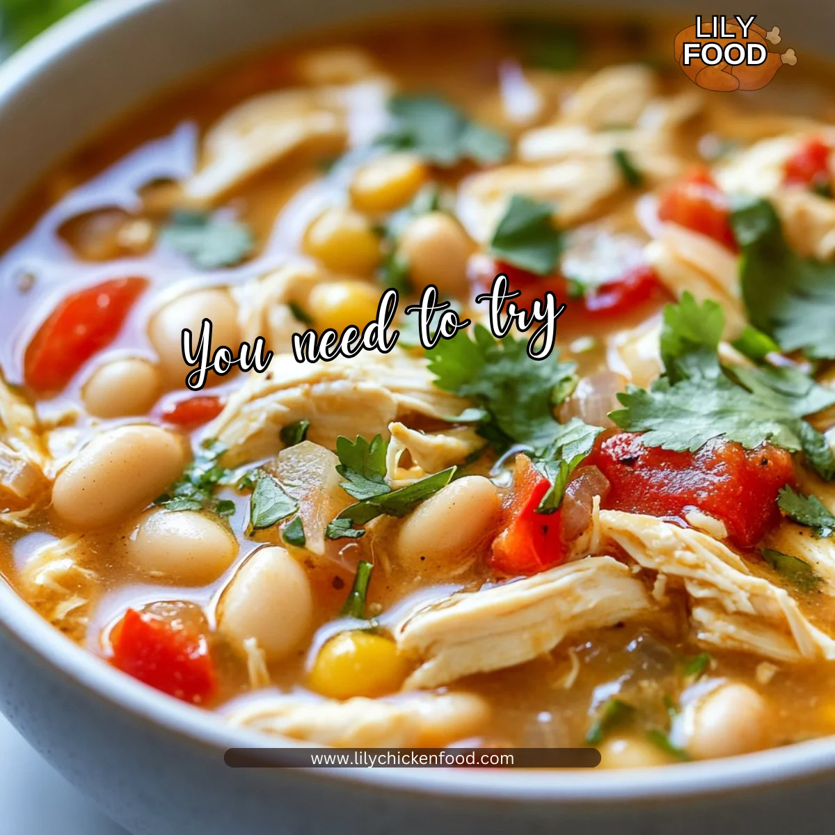 Healthy White Chicken Chili