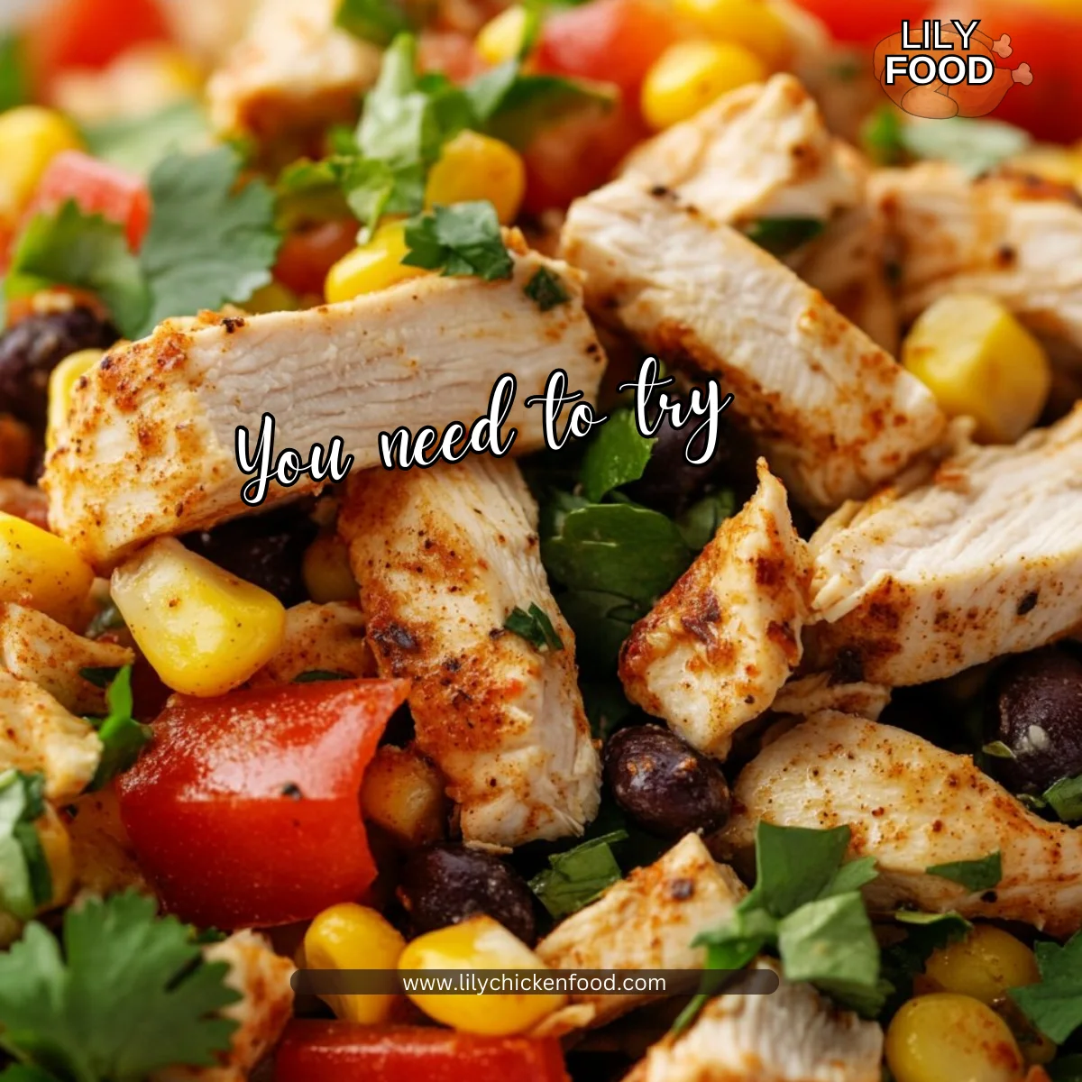 High-Protein Southwest Chicken Salad