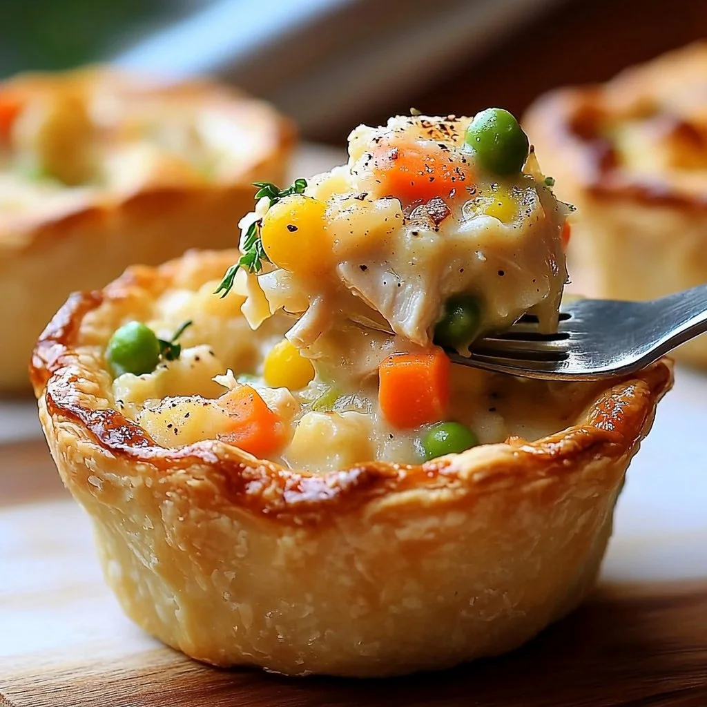 Mini Chicken Pot Pies