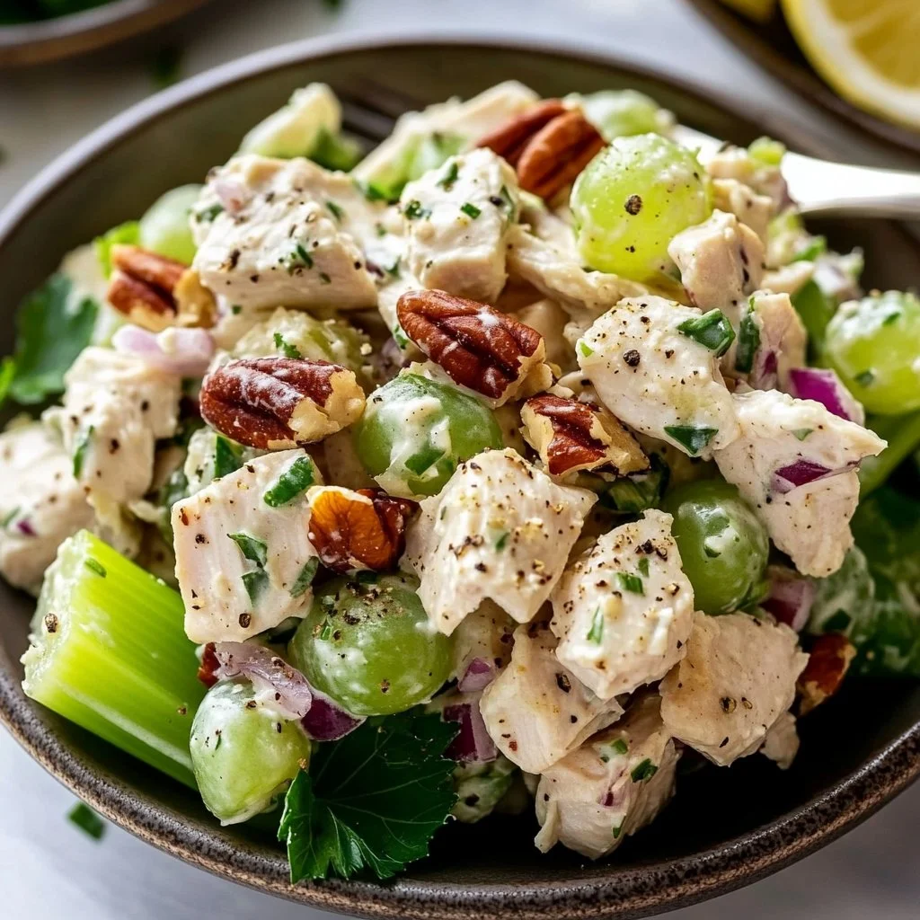 The BEST Healthy Chicken Salad