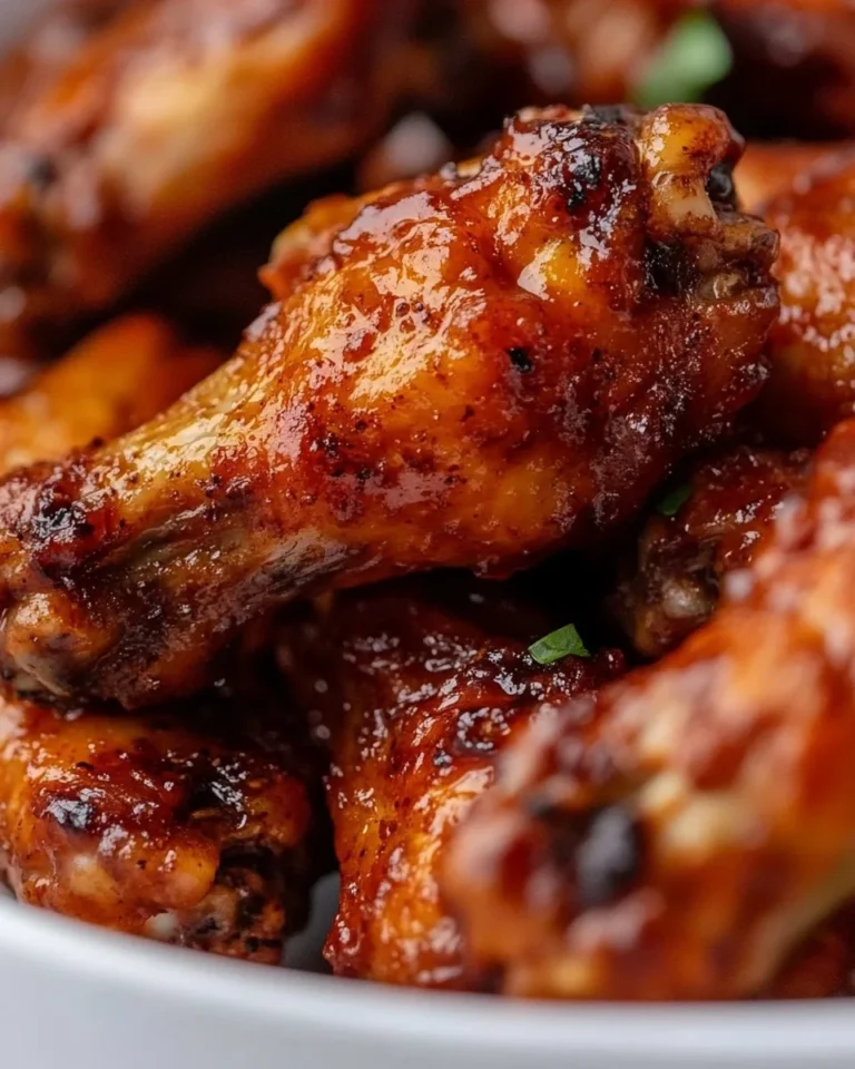 Crispy Air Fryer chicken wings served with dipping sauces