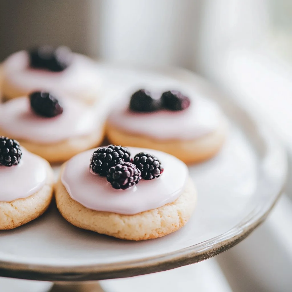 Berry First Birthday Cookies