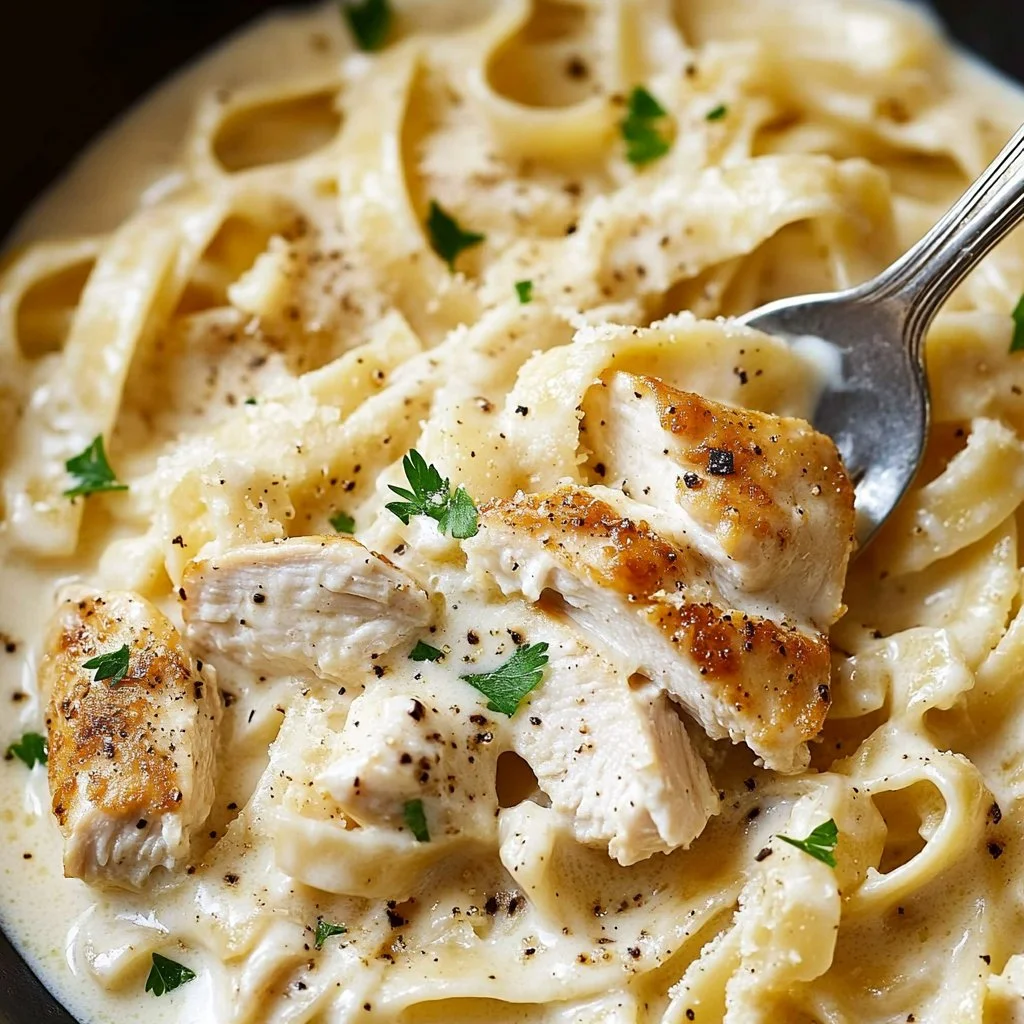 Chicken Fettuccine Alfredo