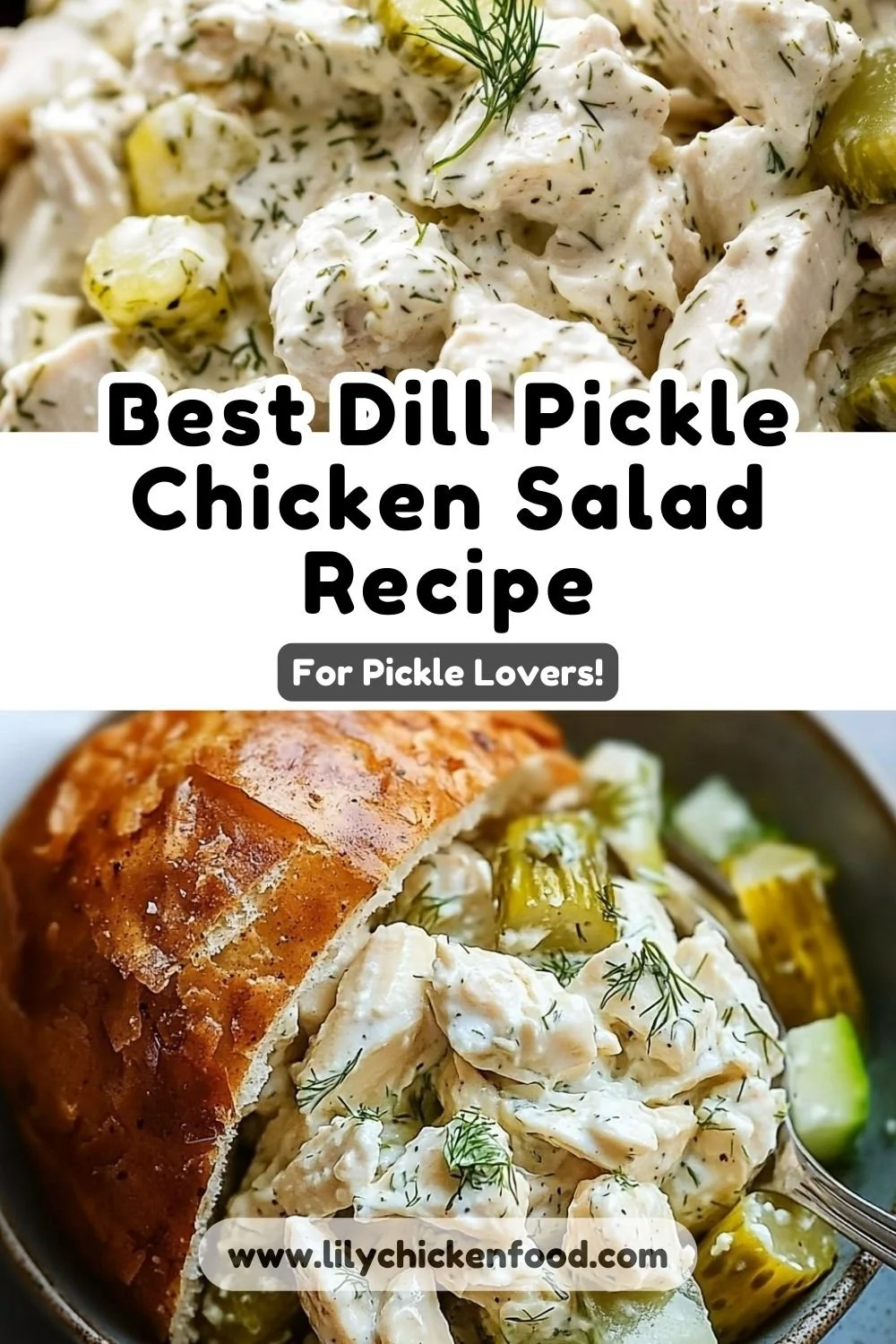 Flavored Dill Pickle Chicken Salad