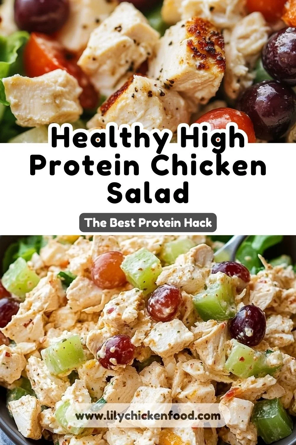 High Protein Cottage Cheese Chicken Salad