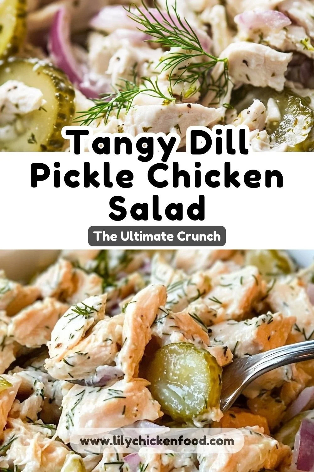 Dill Pickle Chicken Salad