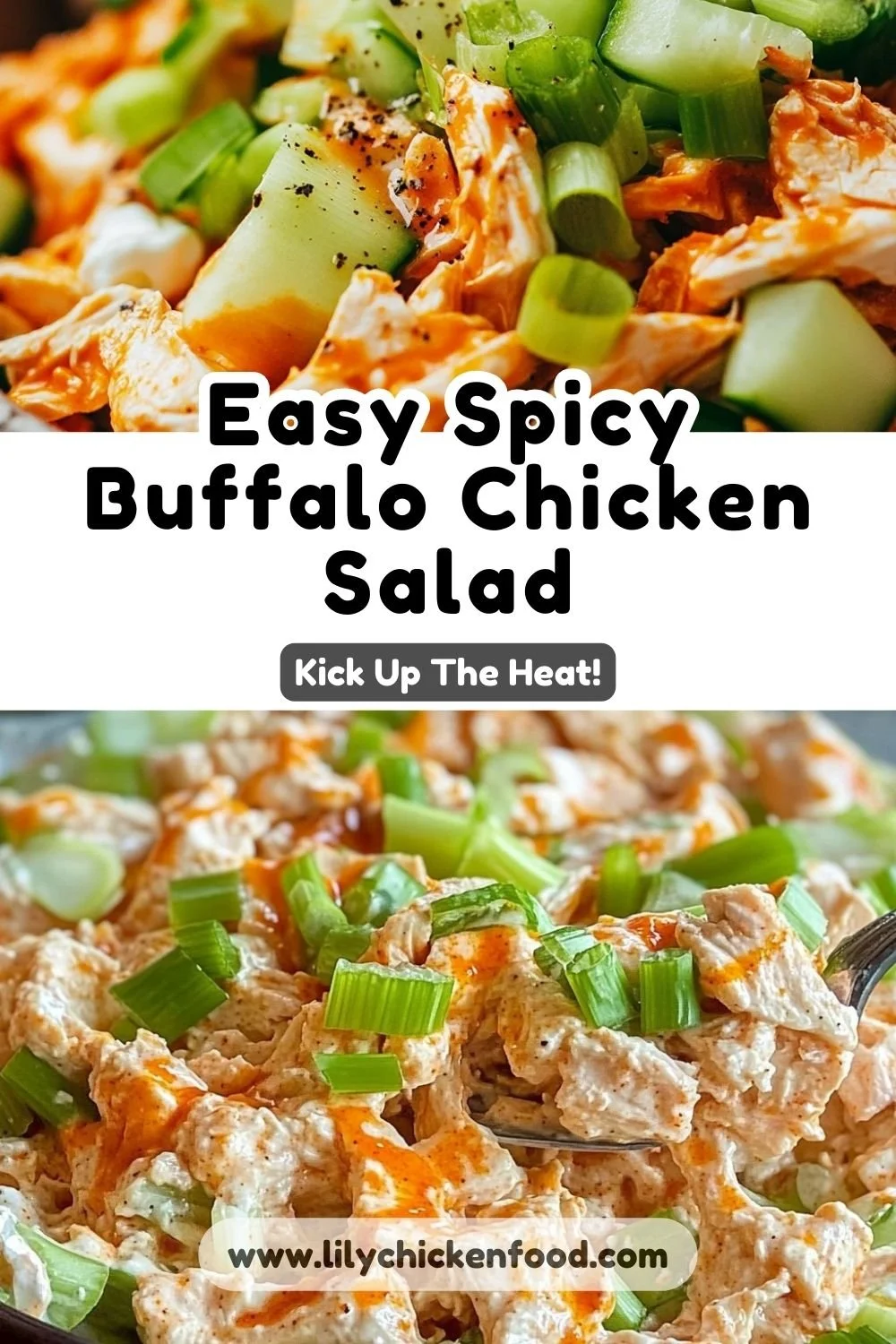 Delicious Buffalo Chicken Salad