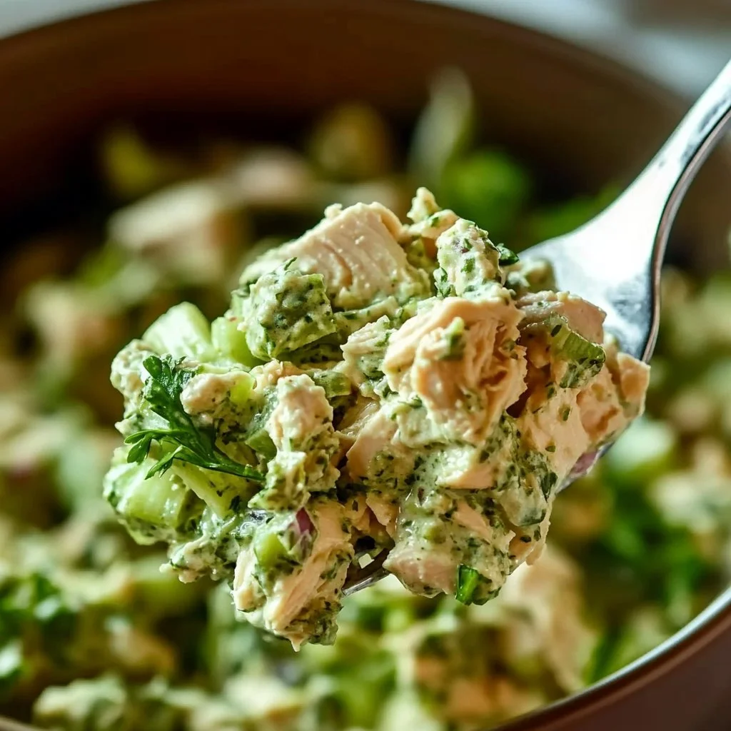 Green Goddess Chicken Salad