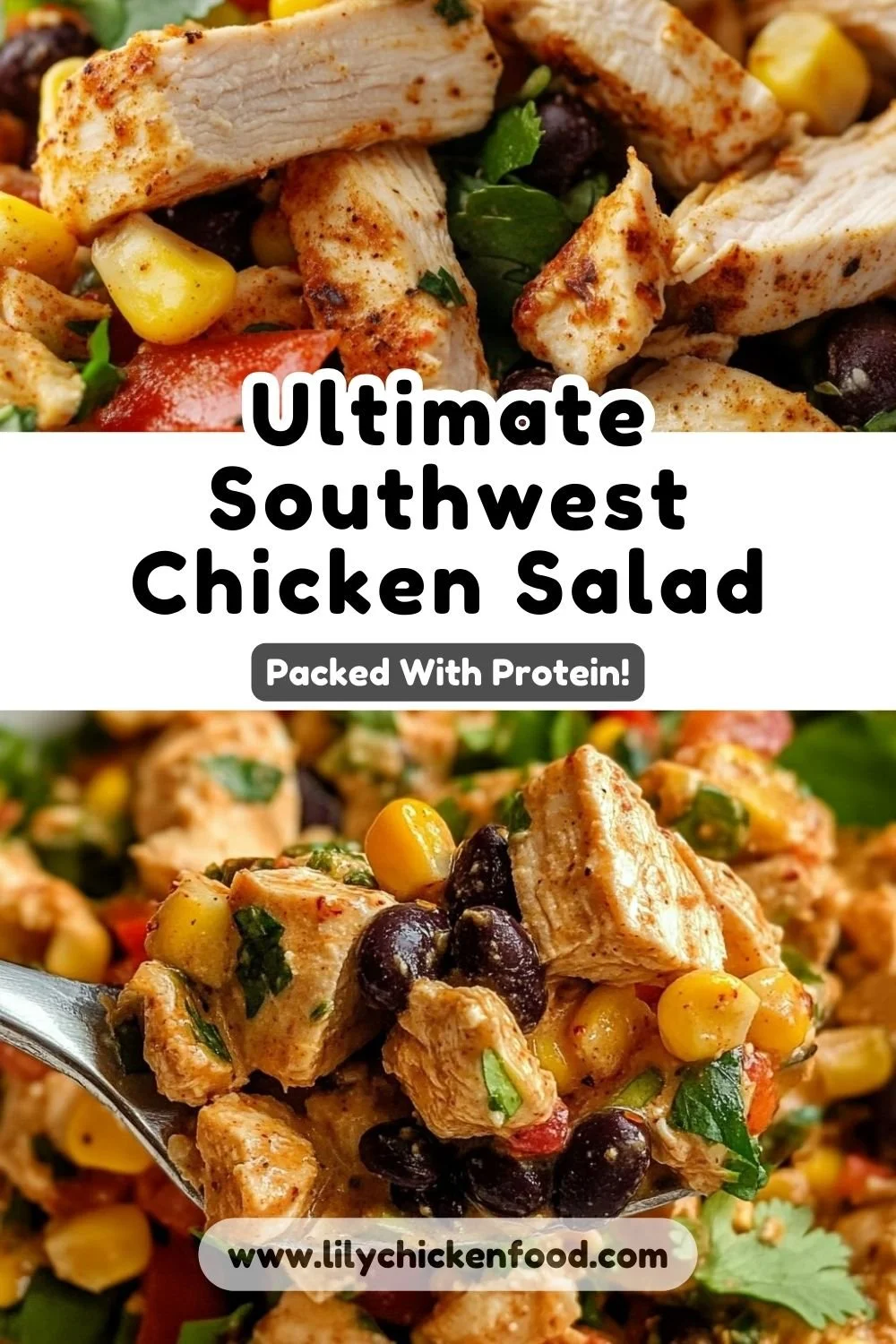 High-Protein Southwest Chicken Salad