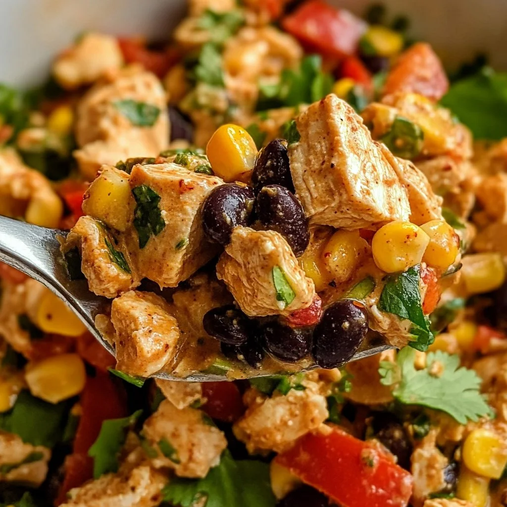 High-Protein Southwest Chicken Salad