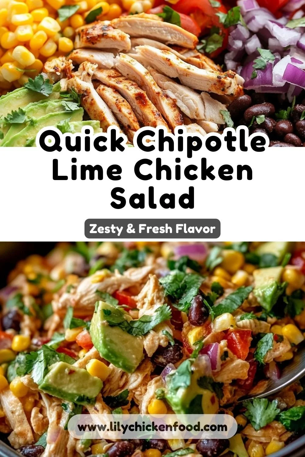 Chipotle Lime Chicken Salad