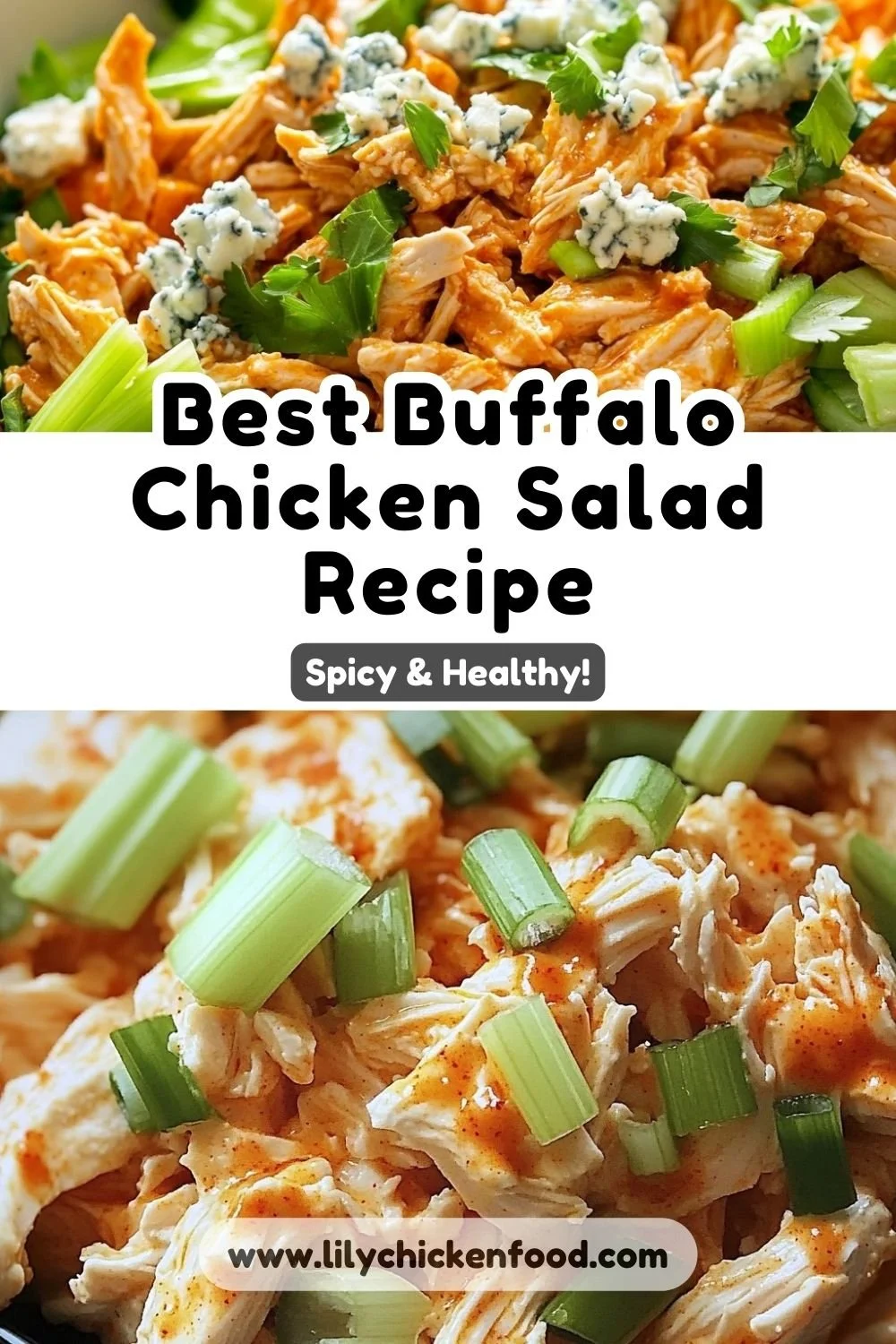 Buffalo Chicken Salad High Protein