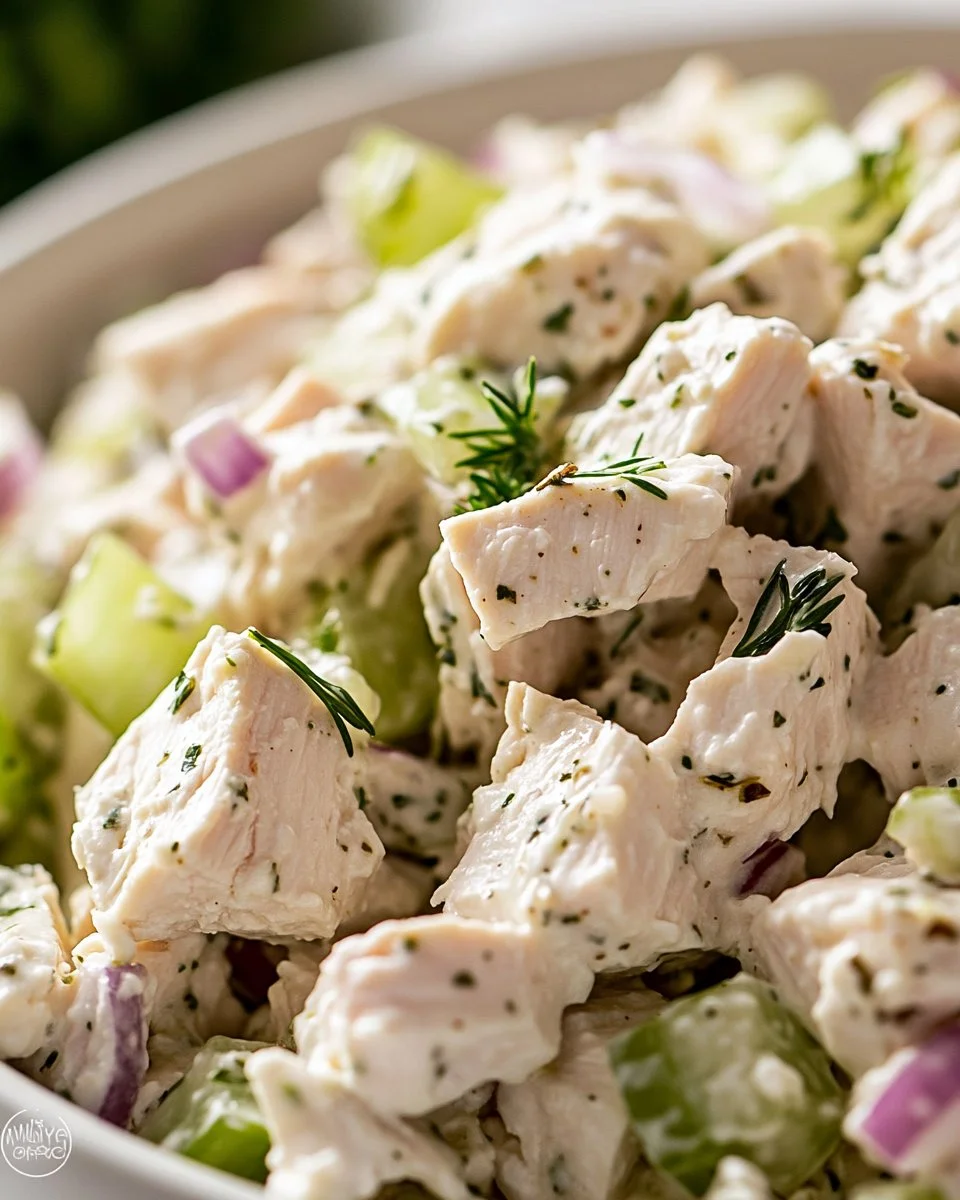 Cottage Cheese Chicken Salad