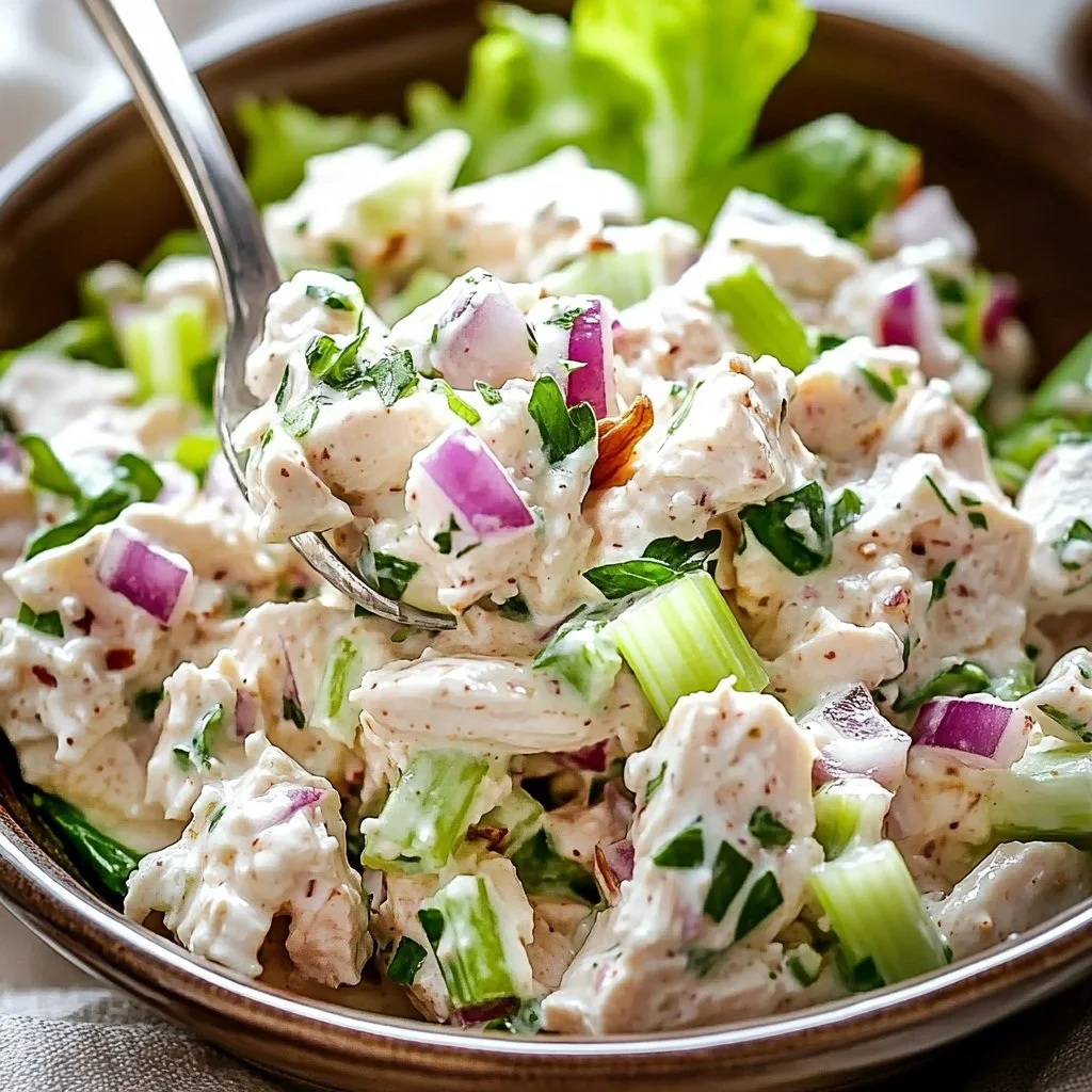 Cottage Cheese Chicken Salad
