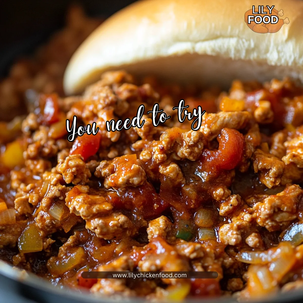 Cajun Chicken Sloppy Joes