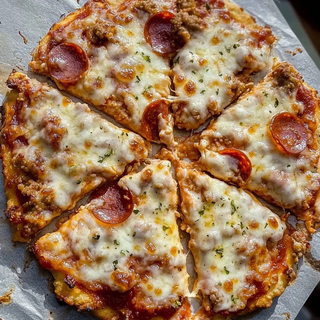 Chicken Crust Pizza