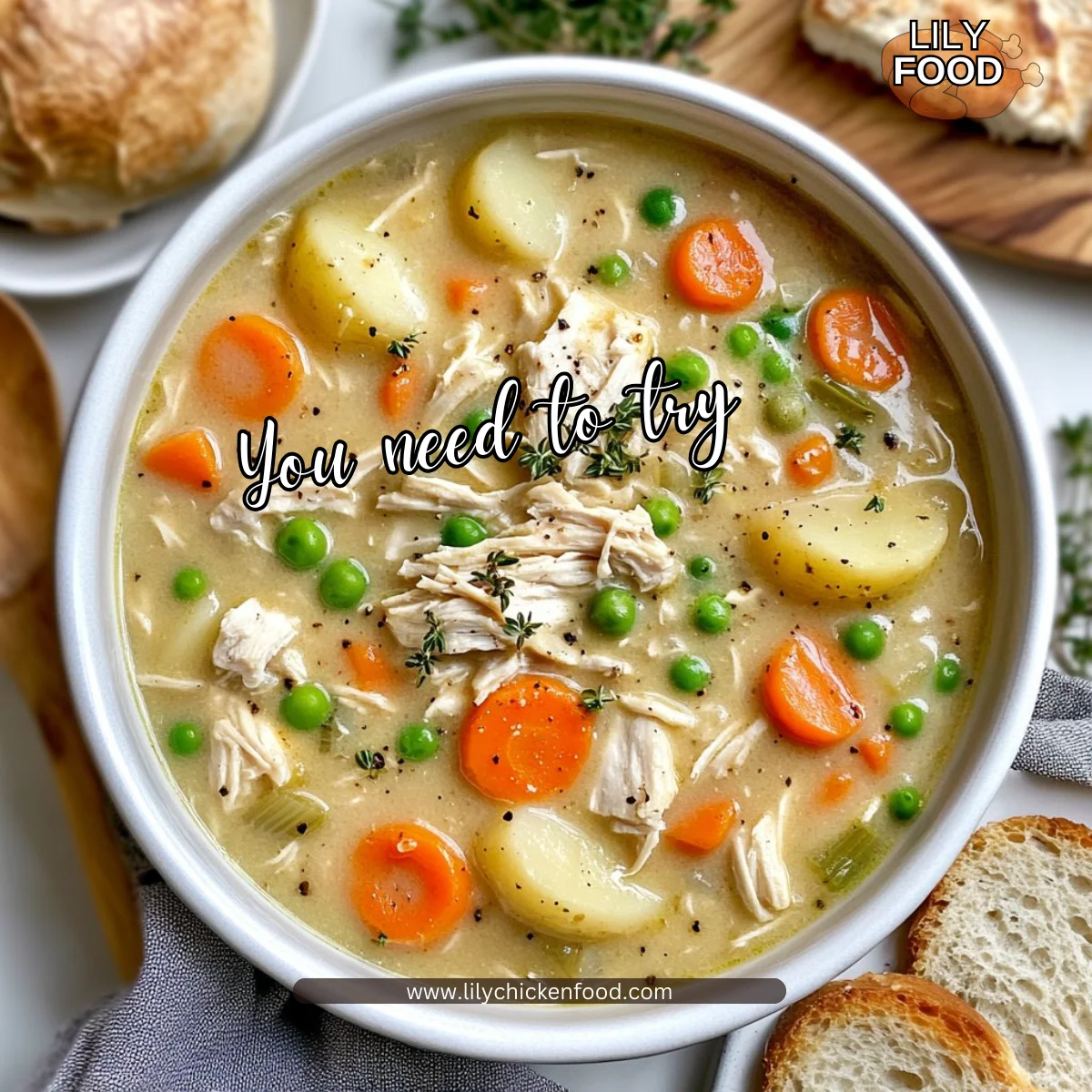 Chicken Pot Pie Soup