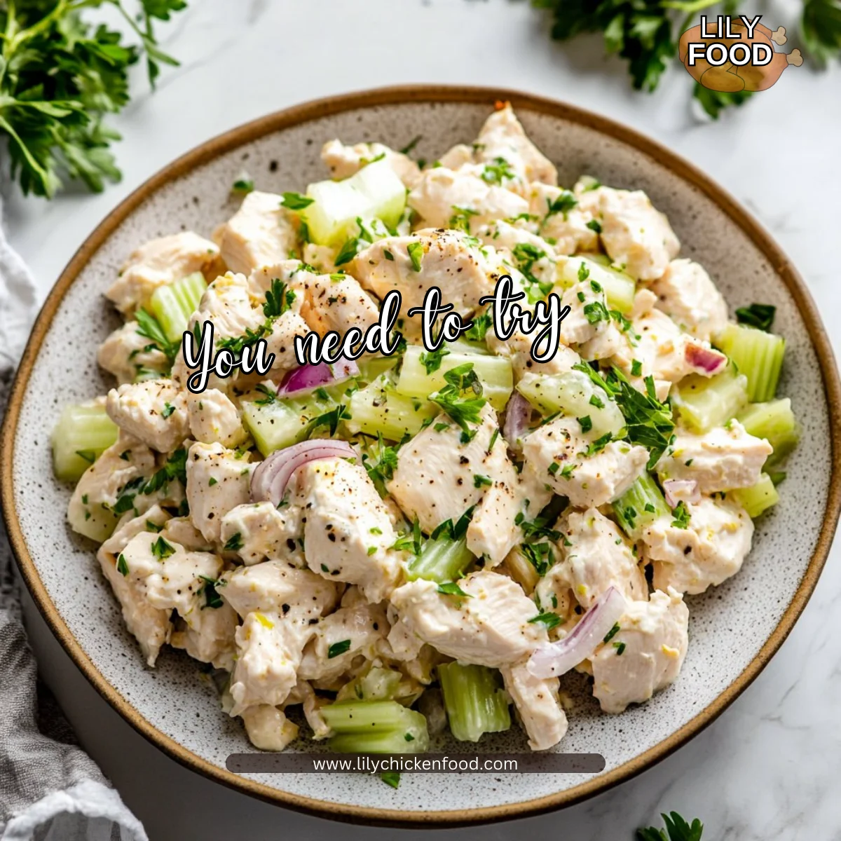 Cottage Cheese Chicken Salad