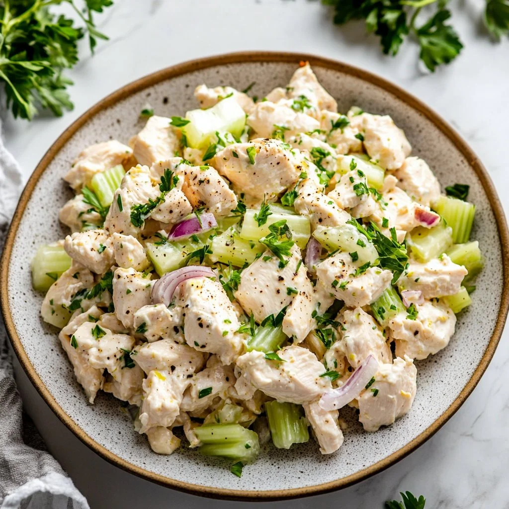 Cottage Cheese Chicken Salad