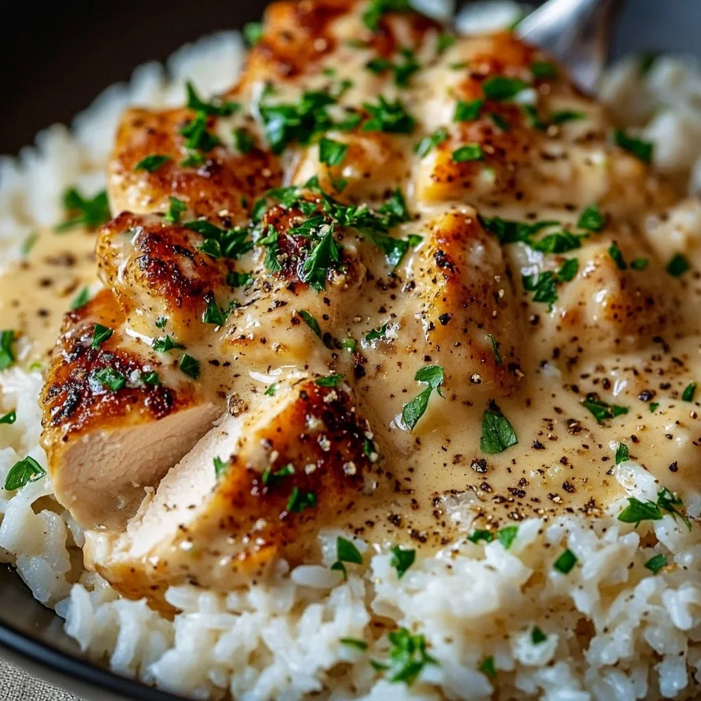 Creamy Chicken and Rice