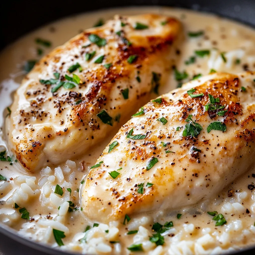 Creamy Chicken and Rice