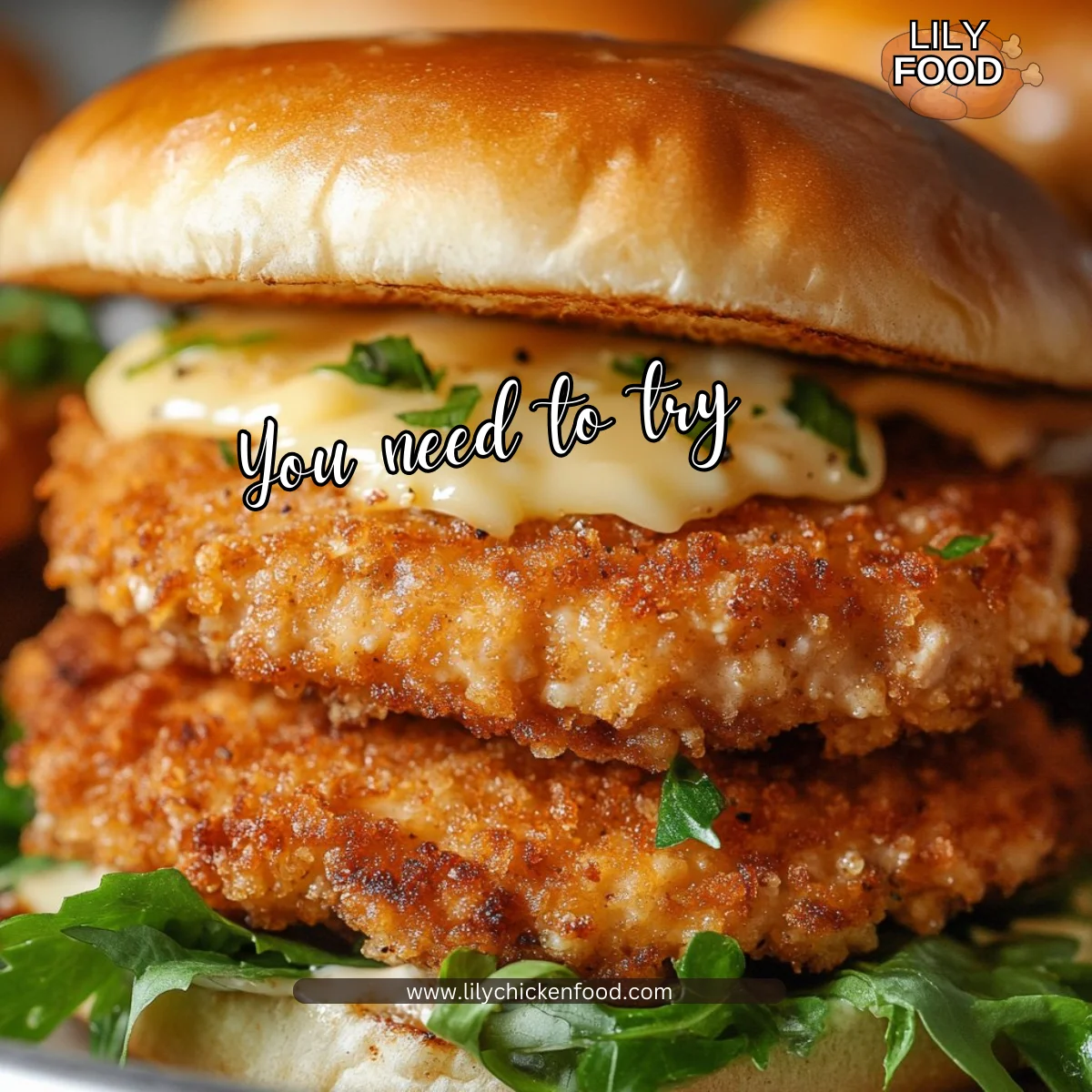 Crispy Cheesy Chicken Ranch Patties