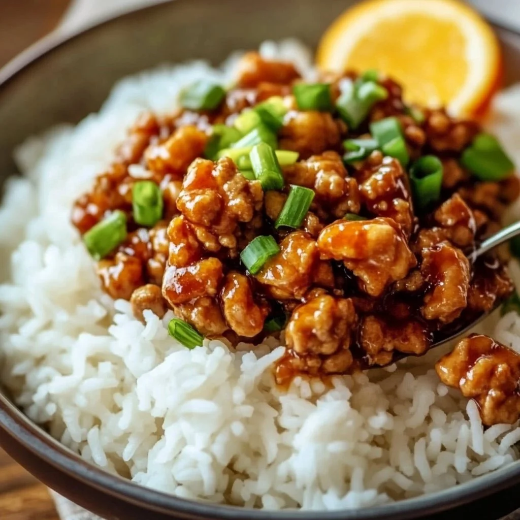 Ground Orange Chicken