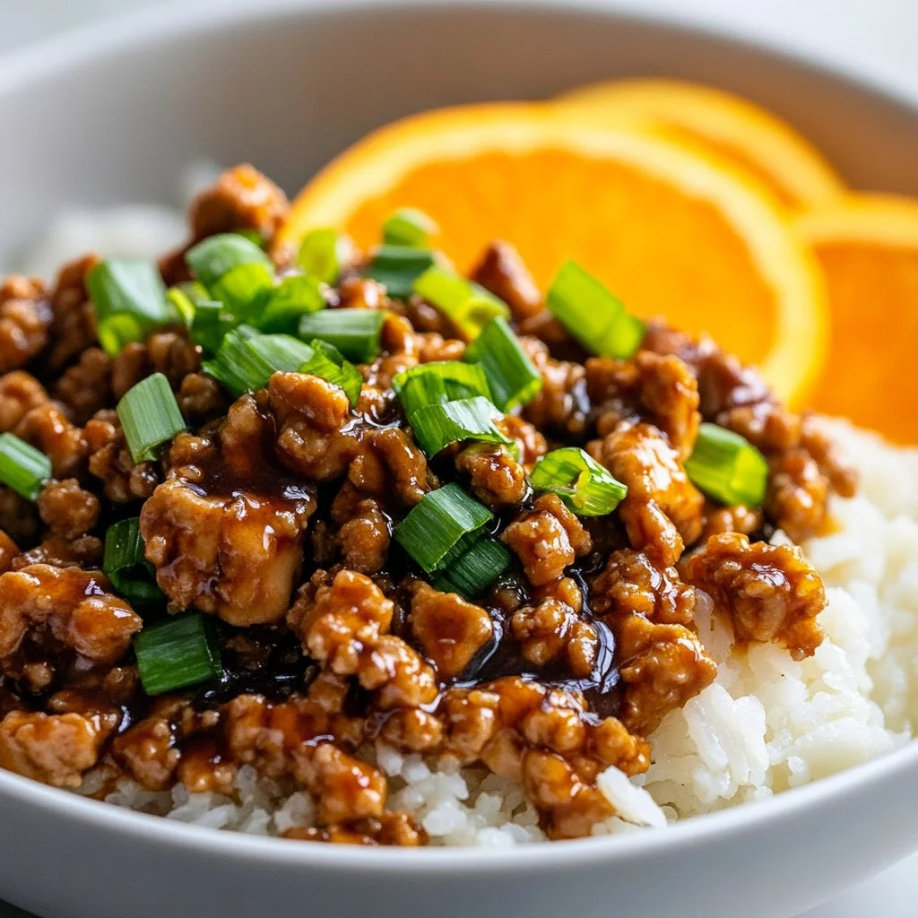 Ground Orange Chicken