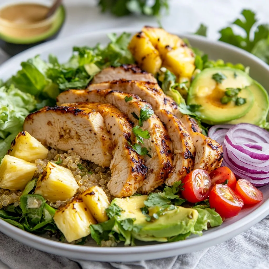 Hawaiian Chicken Salad: Gluten-Free & Whole Health Flexi-Plan