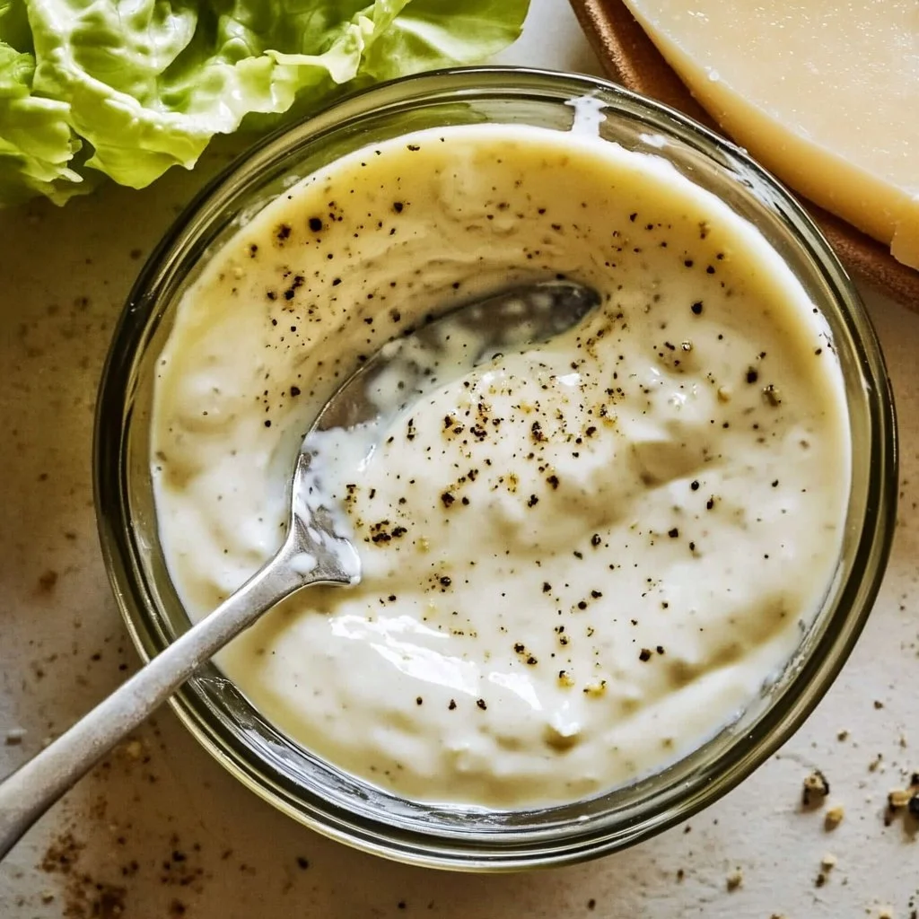 Healthy Caesar Salad Dressing