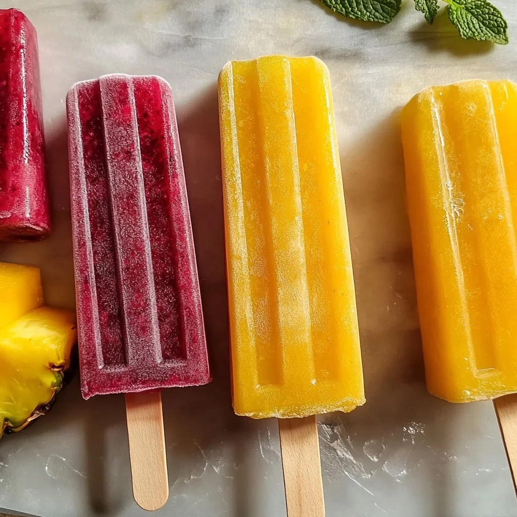 Homemade Freeze Pops