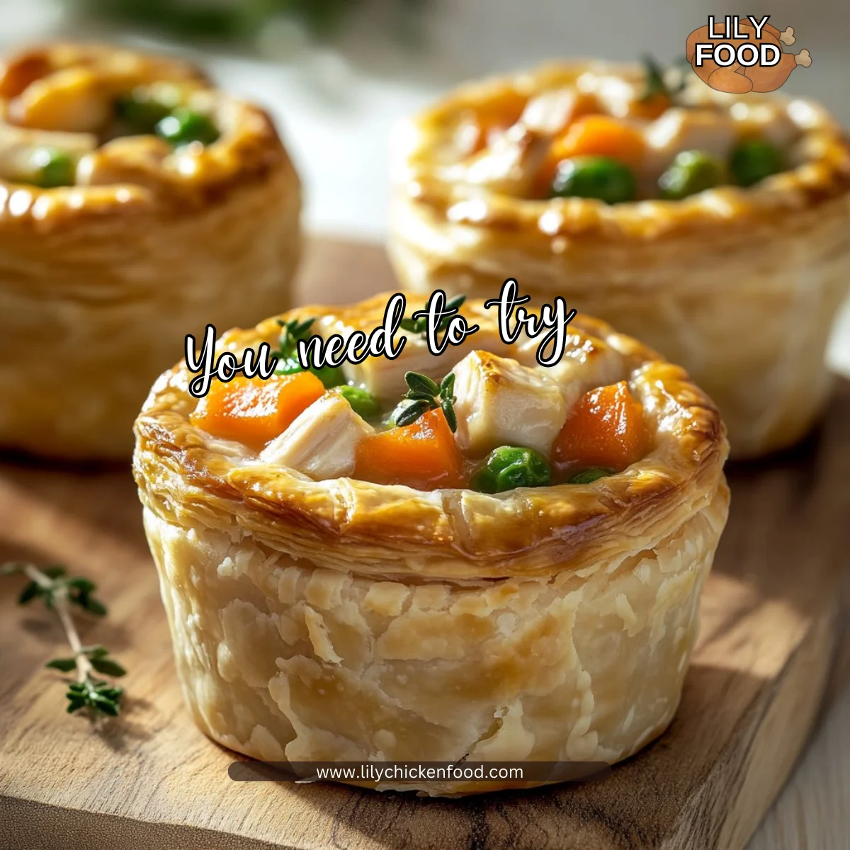 Mini Chicken Pot Pies