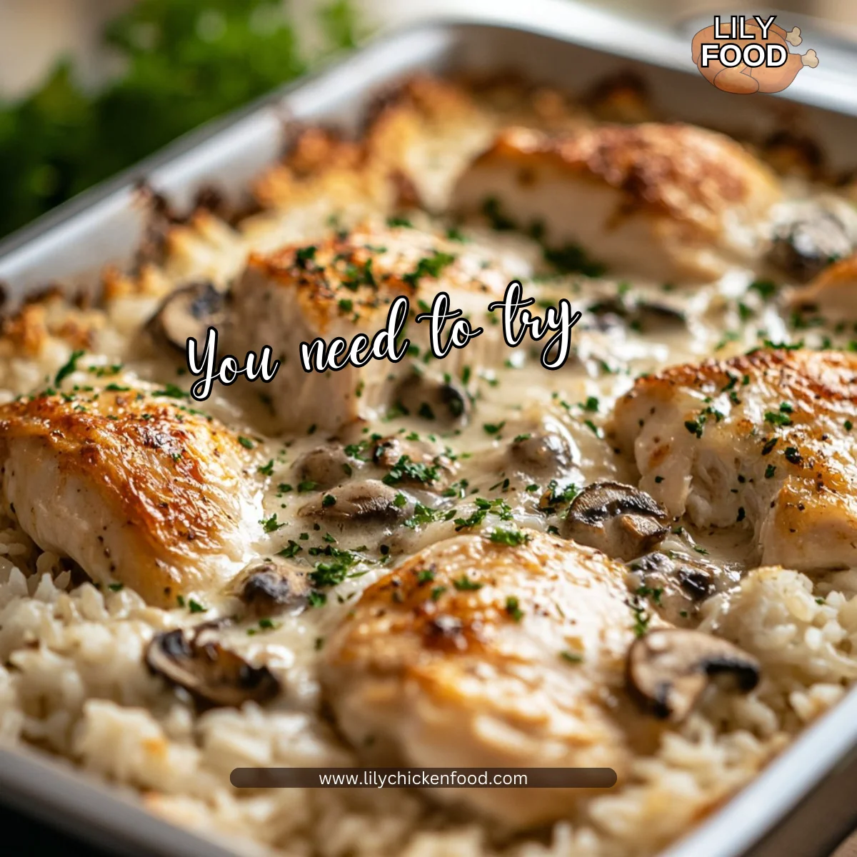 No Peek Chicken Casserole